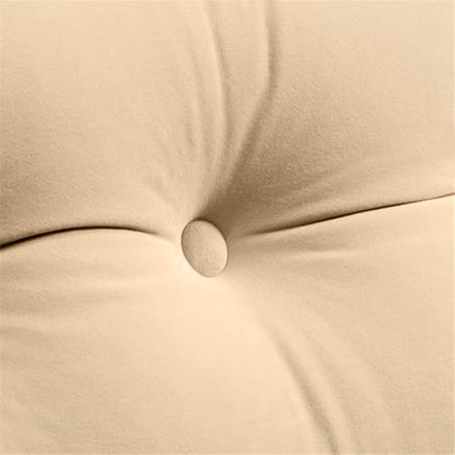 Fahymas Queen Size Velvet Headboard Wedge Pillow Set with 2 Detachable Neck Rolls and Removable Washable Cover